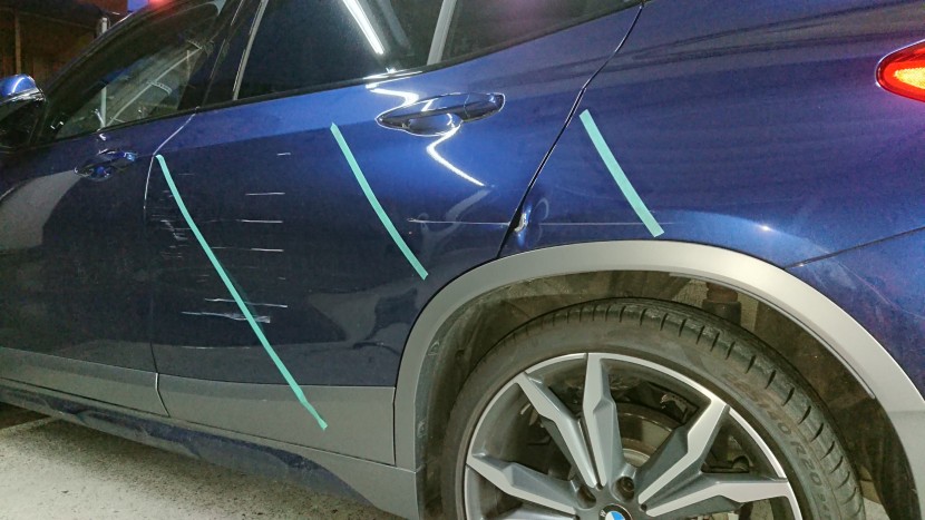 BMW・X2価値を下げない板金修理！お客様目線で出来る事。